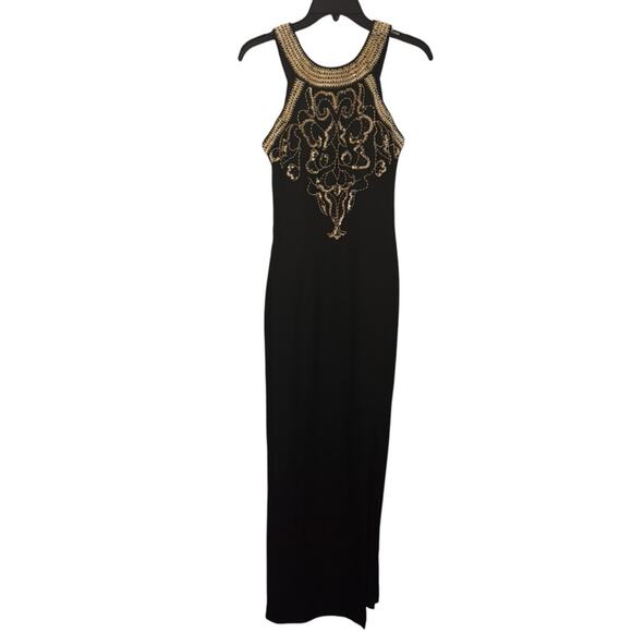 ⭐ 🔥 50% OFF SALE — FINAL PRICE Alyce Designs Beaded Halter Neck Gown – Fits XS - Picture 4 of 11